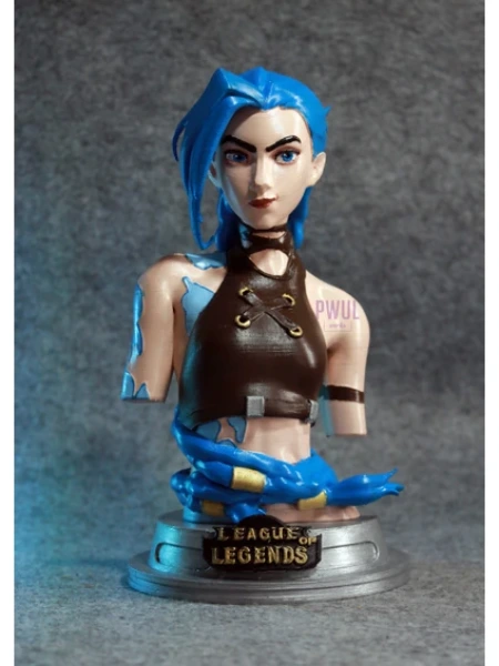 Jinx - Lol ( 20CM Boy ) Büst / Figür
