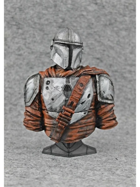 Mandalorian Star Wars 15 cm Boyut Büst / Figür