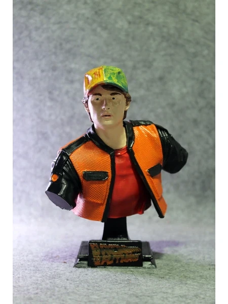 Marty Mcfly ( 15CM ) - Geleceğe Dönüş ( Back To The Future ) Büst / Figür